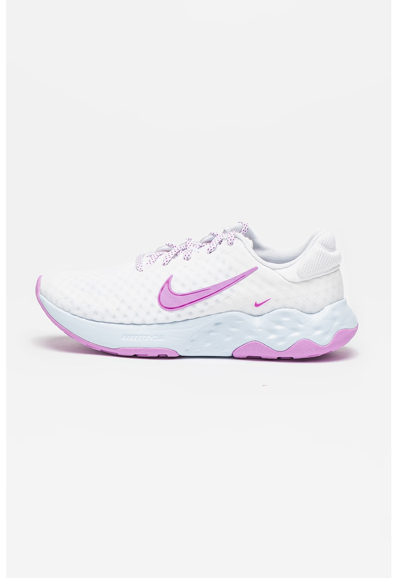 Pantofi cu imprimeu logo - pentru alergare Renew Ride 3 - Alb/Roz deschis