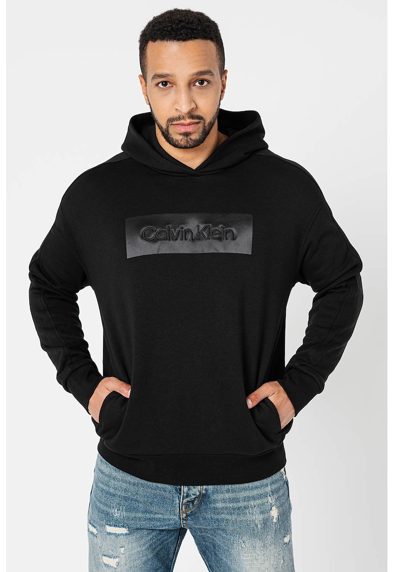 CALVIN KLEIN Худи с модал и лого за Мъже CALVIN KLEIN Худи с модал и лого за Мъже