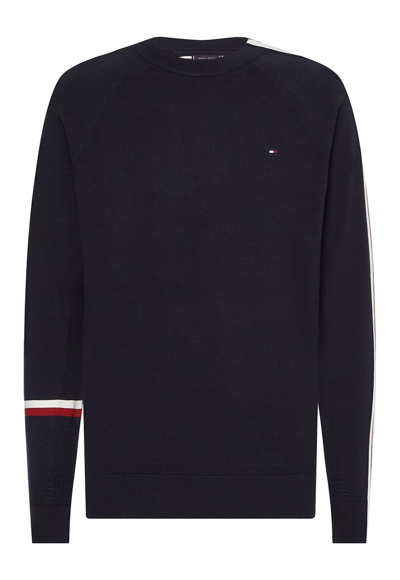 Tommy Hilfiger Пуловер от органичен памук с реглан ръкави за Мъже Tommy Hilfiger Пуловер от органичен памук с реглан ръкави за Мъже