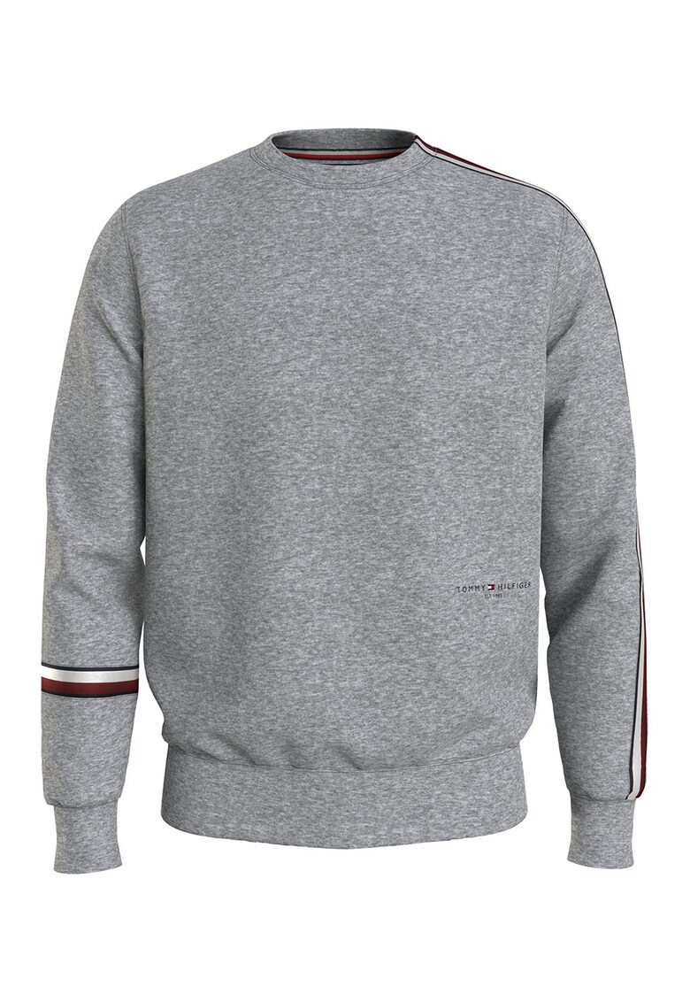 Tommy Hilfiger Суитшърт от органичен памук с овално деколте за Мъже Tommy Hilfiger Суитшърт от органичен памук с овално деколте за Мъже