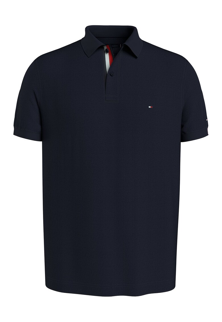 Tommy Hilfiger Тениска от органичен памук с яка за Мъже Tommy Hilfiger Тениска от органичен памук с яка за Мъже