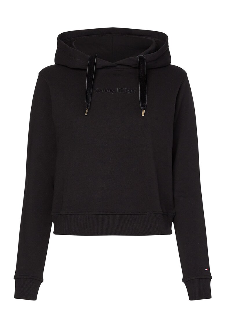 Tommy Hilfiger Худи от органичен памук с лого за Жени Tommy Hilfiger Худи от органичен памук с лого за Жени