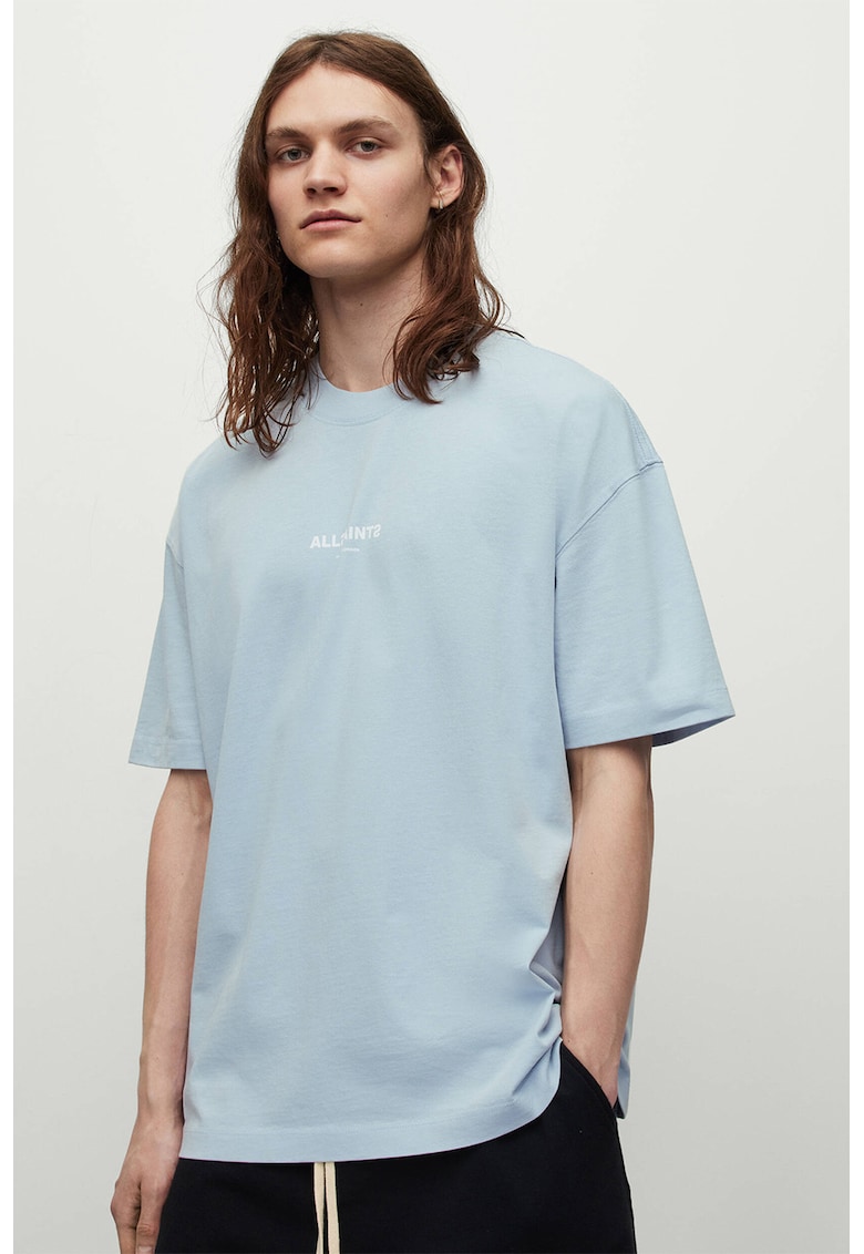 AllSaints Тениска със свободна кройка и паднали ръкави за Мъже AllSaints Тениска със свободна кройка и паднали ръкави за Мъже