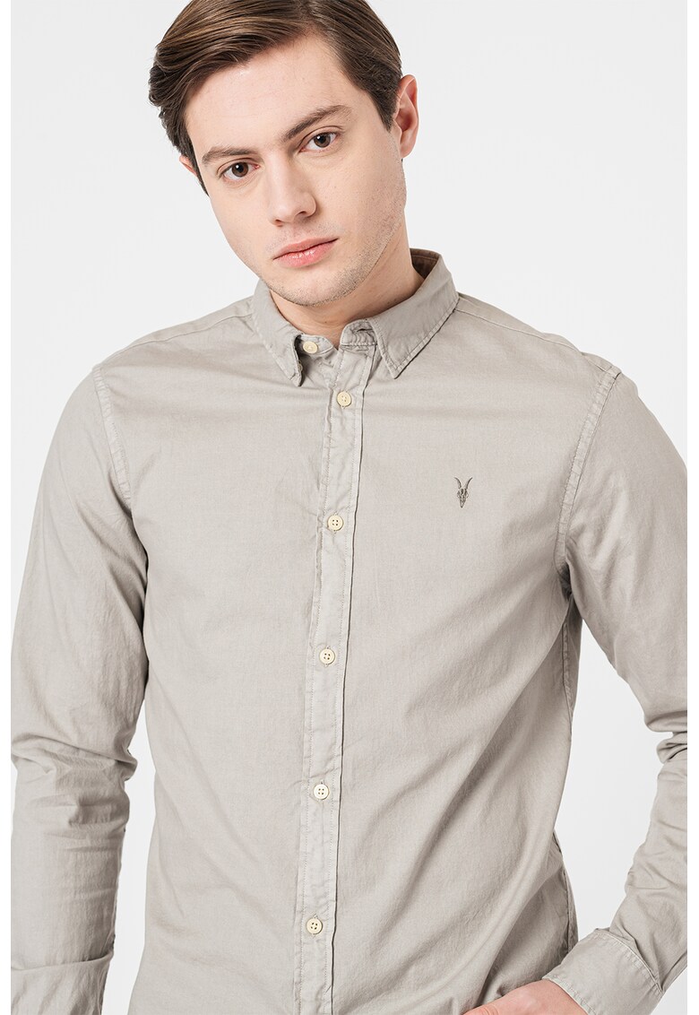 AllSaints Риза Hawthrone с памук за Мъже AllSaints Риза Hawthrone с памук за Мъже