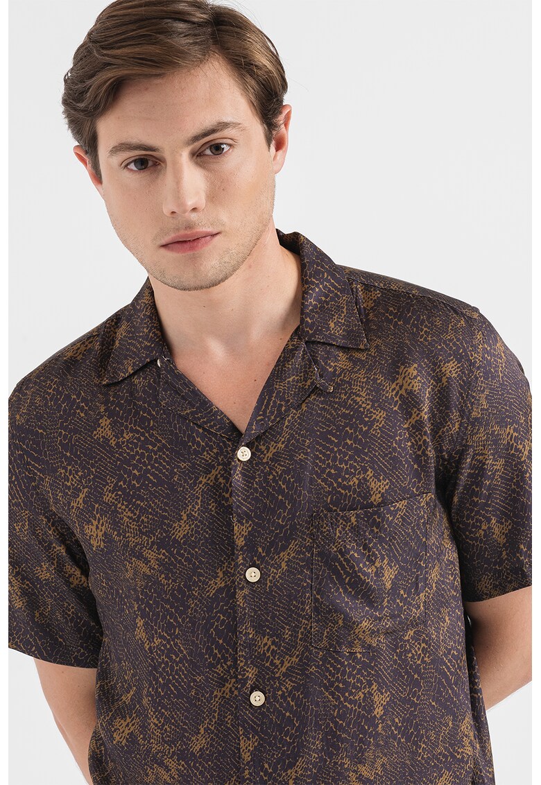 AllSaints Риза Caiman със свободна кройка и джоб за Мъже AllSaints Риза Caiman със свободна кройка и джоб за Мъже