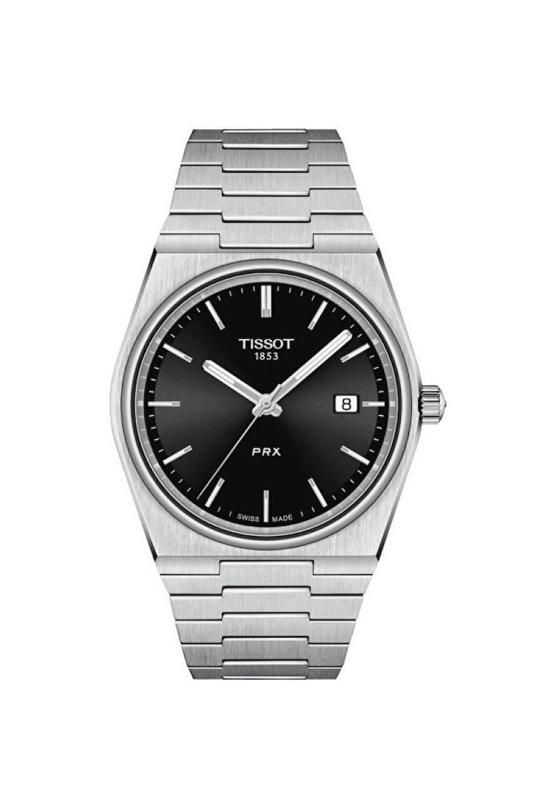 Ceas barbati PRX - Inox - 10 ATM - Negru/Argintiu