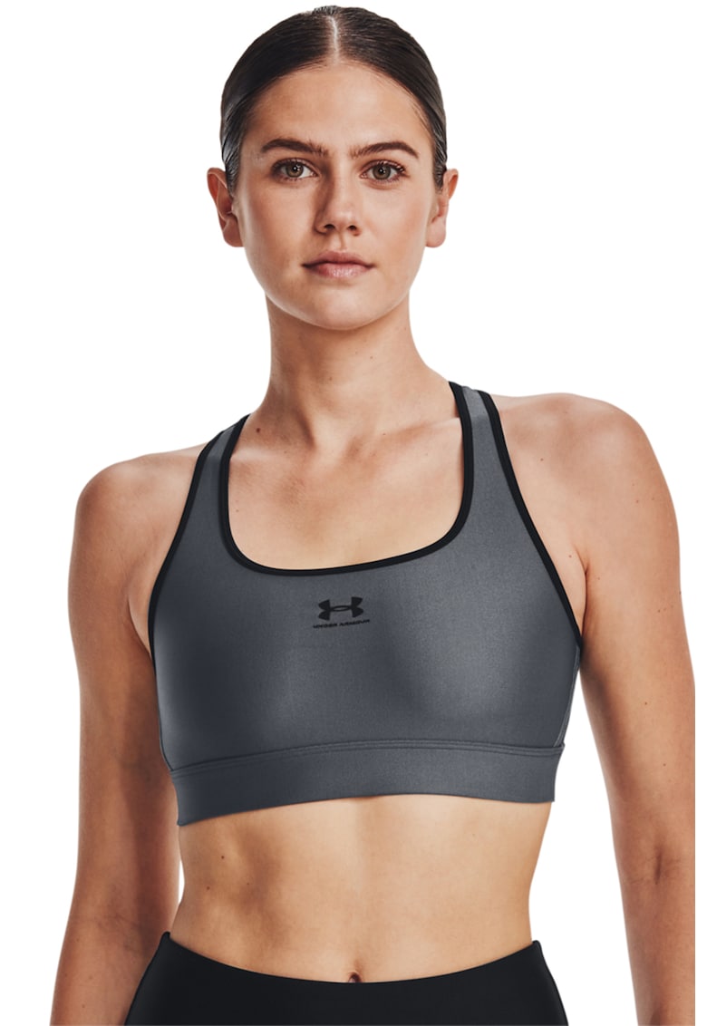 Bustiera pentru fitness Authentics - Gri