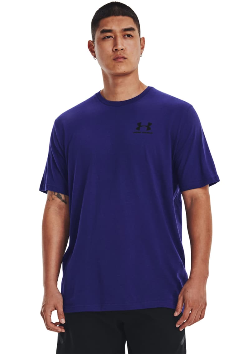 Tricou cu decolteu rotund - pentru fitness Sportstyle