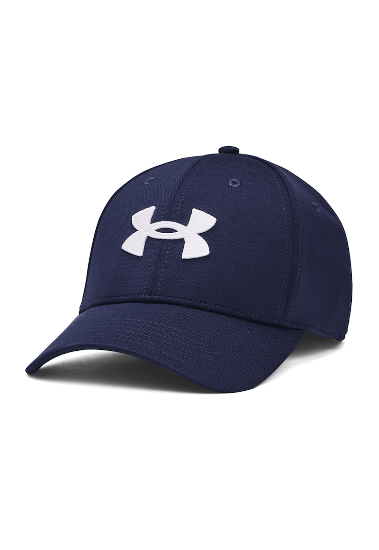 Under Armour Sapca cambrata pentru antrenament Blitzing - Alb/Bleumarin