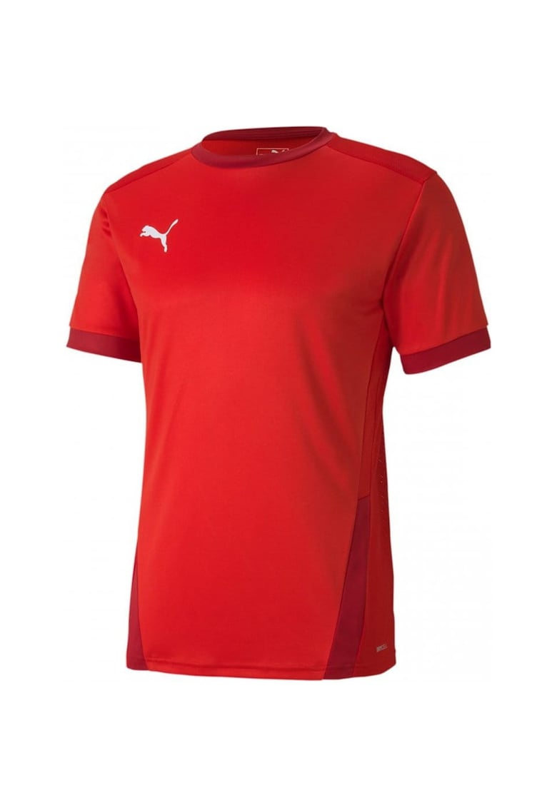 Tricou sportiv teamGOAL 23 - respirabil - rosu - poliester reciclabil - Rosu