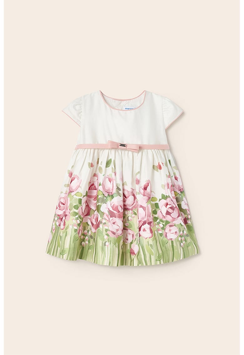 Rochie babydoll cu model floral