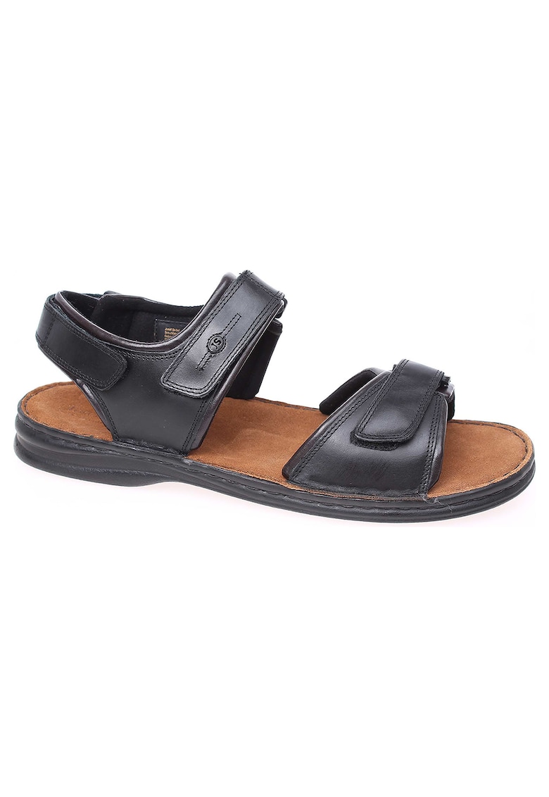 Josef Seibel Sandale barbati 10104 35602 - Piele naturala - Negru -