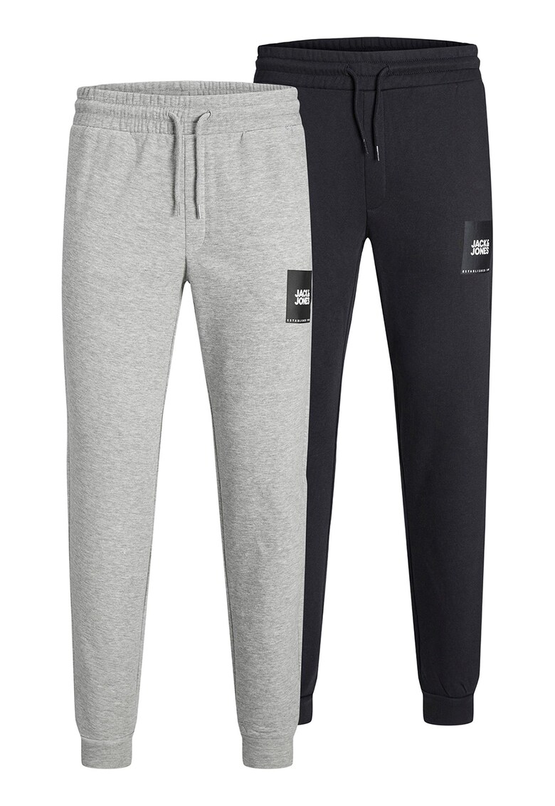Set de pantaloni sport cu logo - 2 perechi