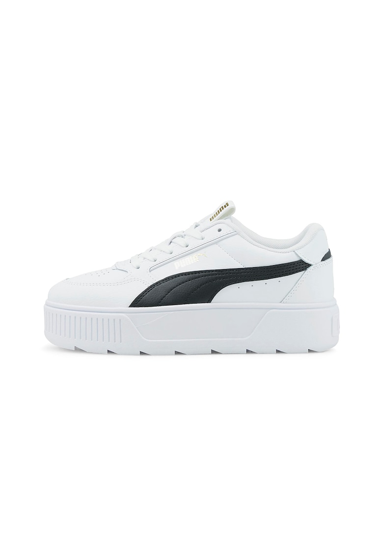 Pantofi sport flatform din piele si piele ecologica Karmen Rebelle