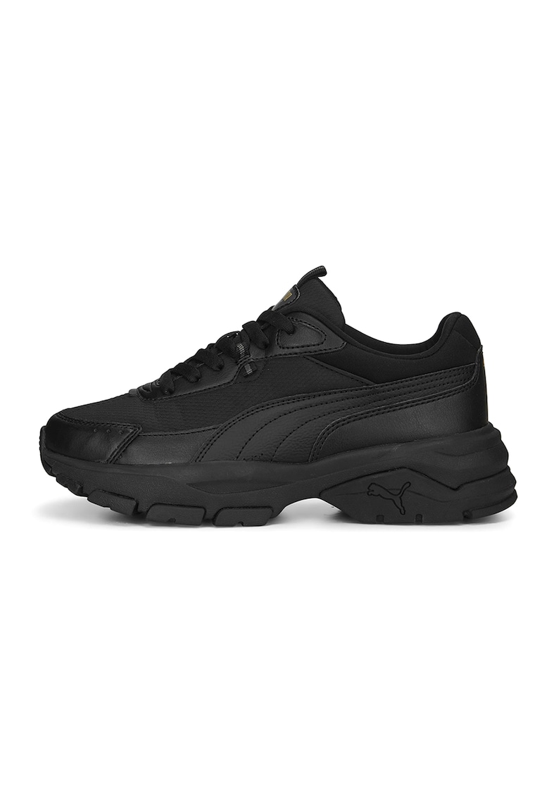 Pantofi sport de piele ecologica cu insertii de plasa Cassia Via