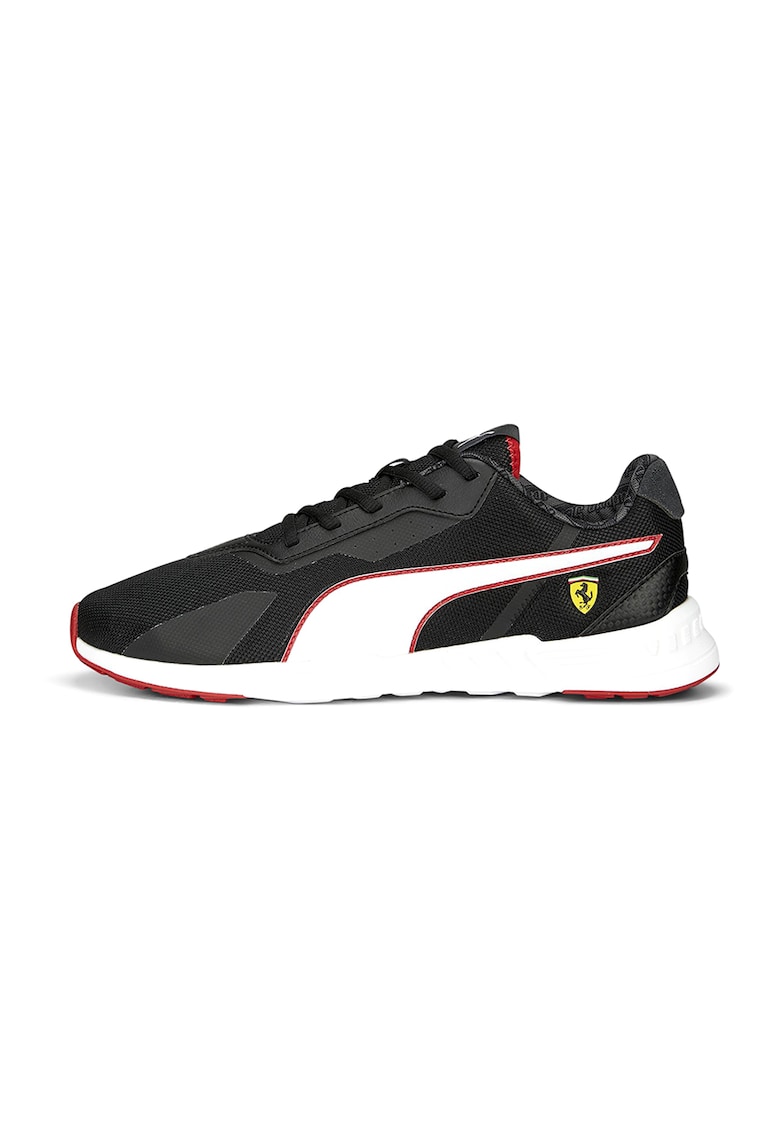 Pantofi sport cu garnituri de piele ecologica Ferrari Tiburion