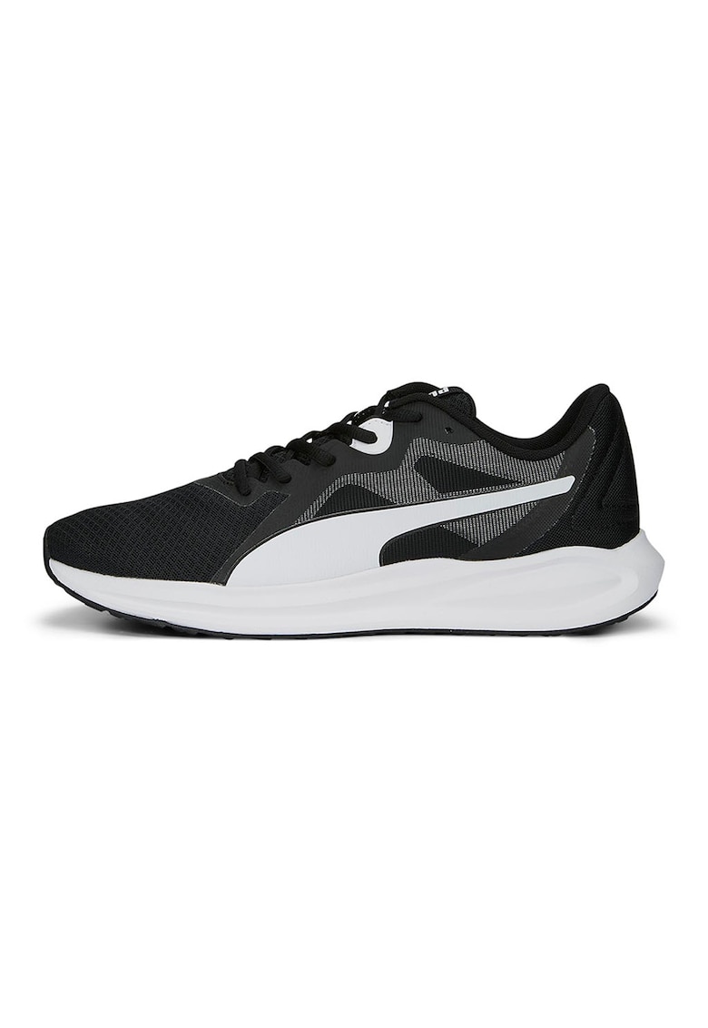 Pantofi cu garnituri de plasa pentru alergare Twitch Runner Fresh - Negru