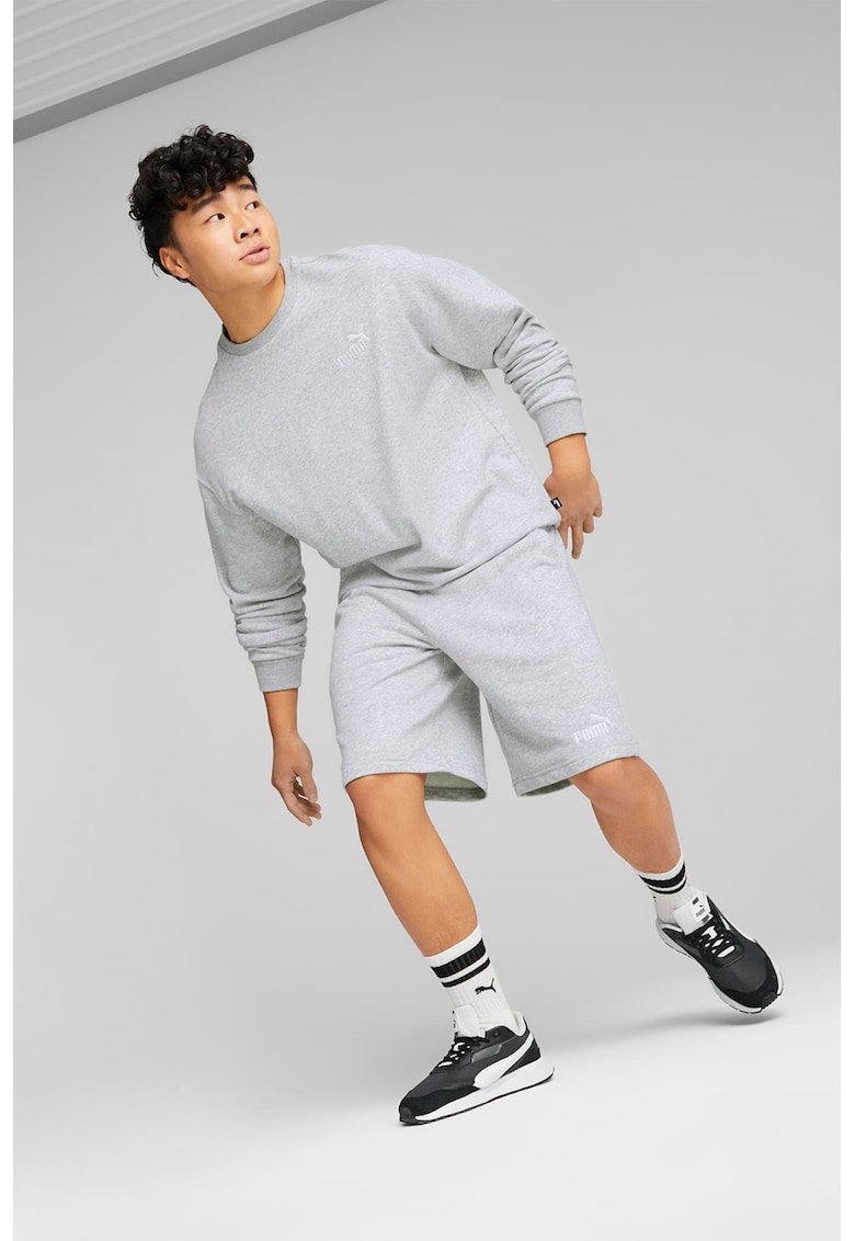 Trening cu imprimeu logo - Gri deschis melange