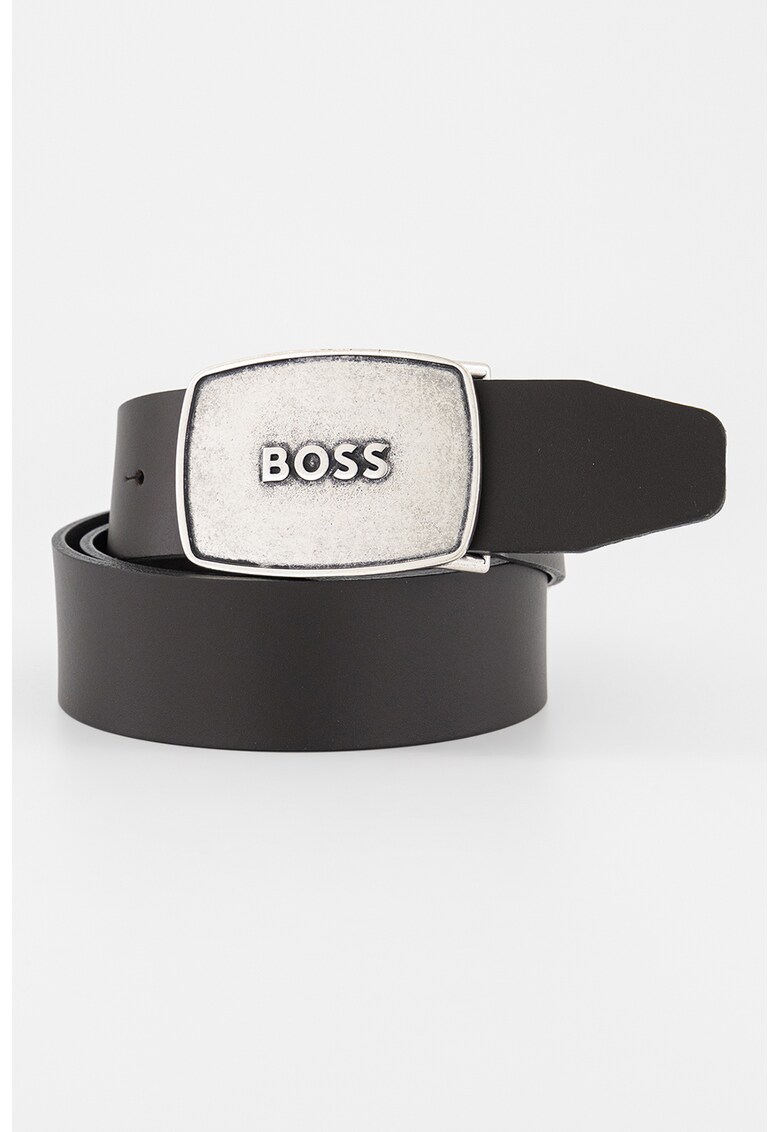 BOSS Кожен колан с лого за Мъже BOSS Кожен колан с лого за Мъже