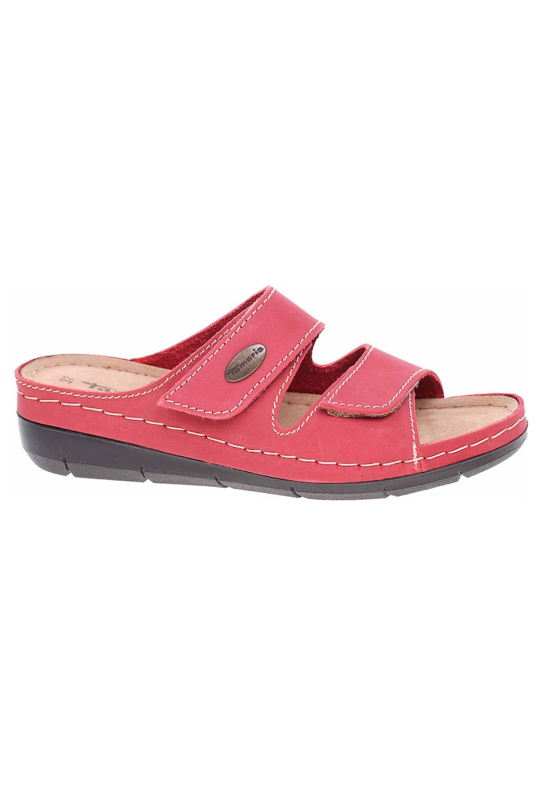 Papuci dama - 1-27510/20 - piele naturala - rosu - Rosu