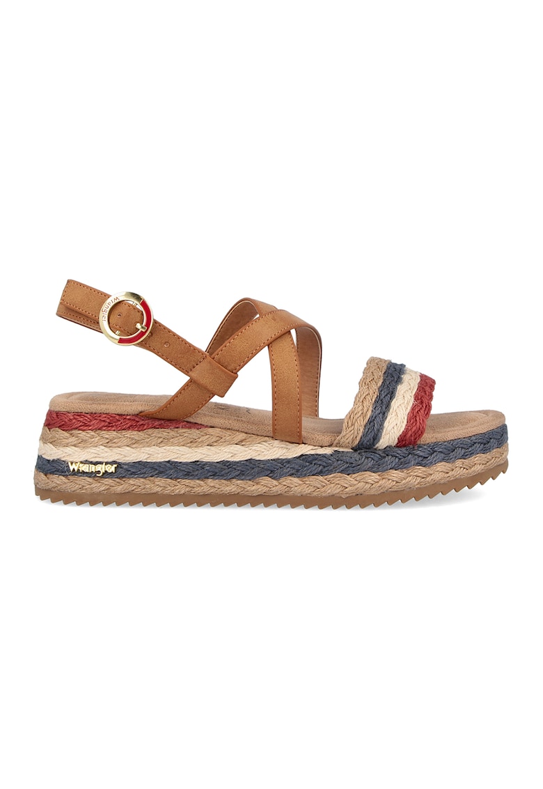 Sandale-espadrile slingback