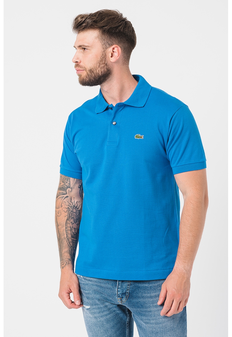 Tricou polo de bumbac pique