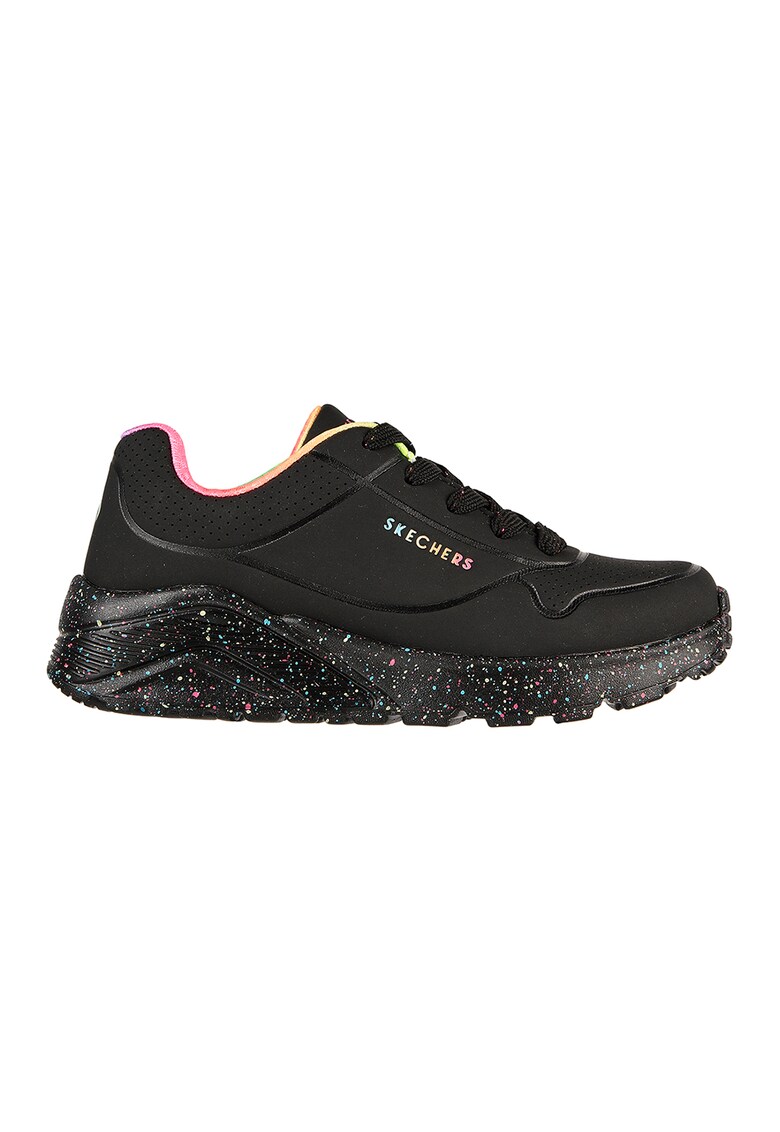 Pantofi sport cu talpa cu pete decorative Uno Lite - Rainbow