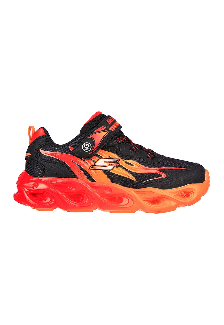 Pantofi sport cu velcro si LED-uri Thermo-Flash - Heat-Flux
