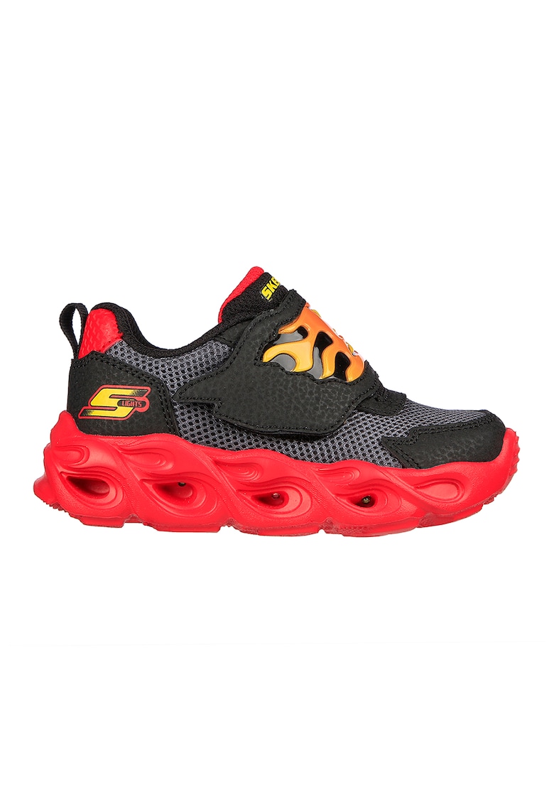 Pantofi sport cu velcro si LED-uri Thermo-Flash - Flame