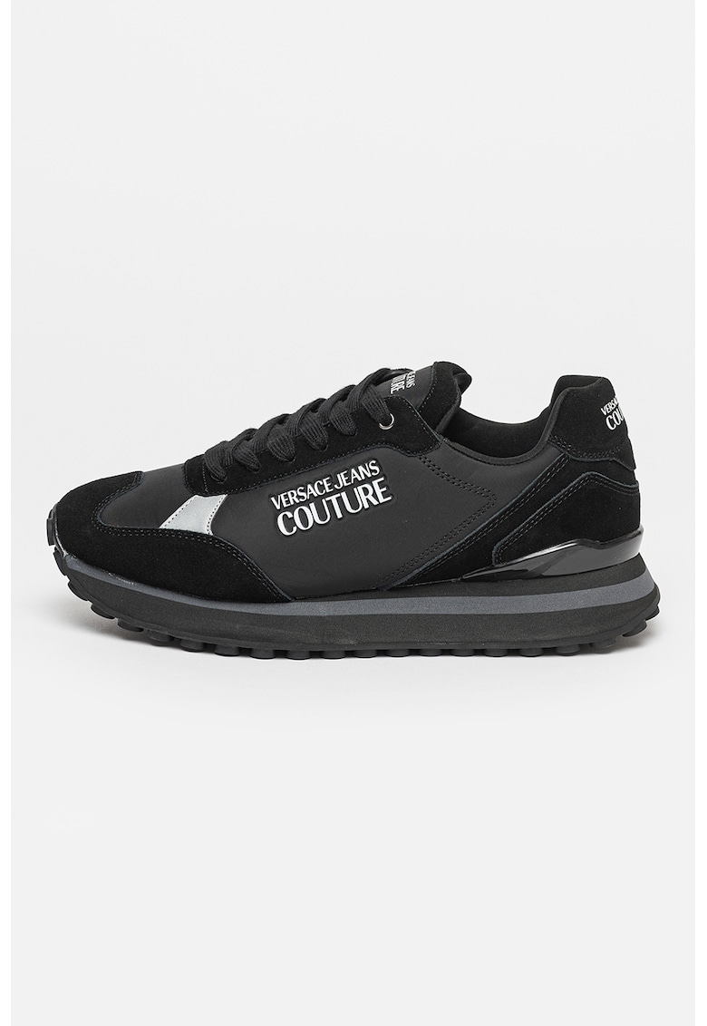 Versace Jeans Couture Спортни обувки с кожа за Мъже Versace Jeans Couture Спортни обувки с кожа за Мъже
