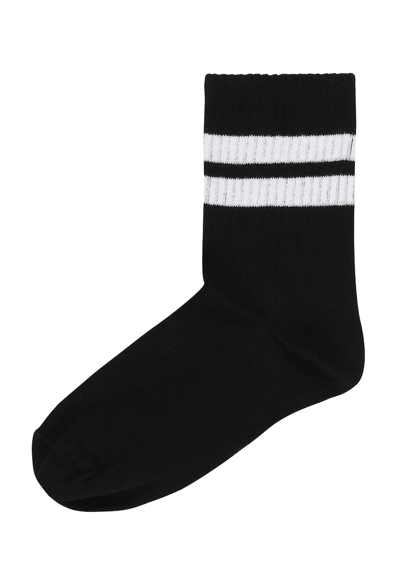 Sosete din amestec de bumbac cu dungi Sosete din amestec de bumbac cu dungi