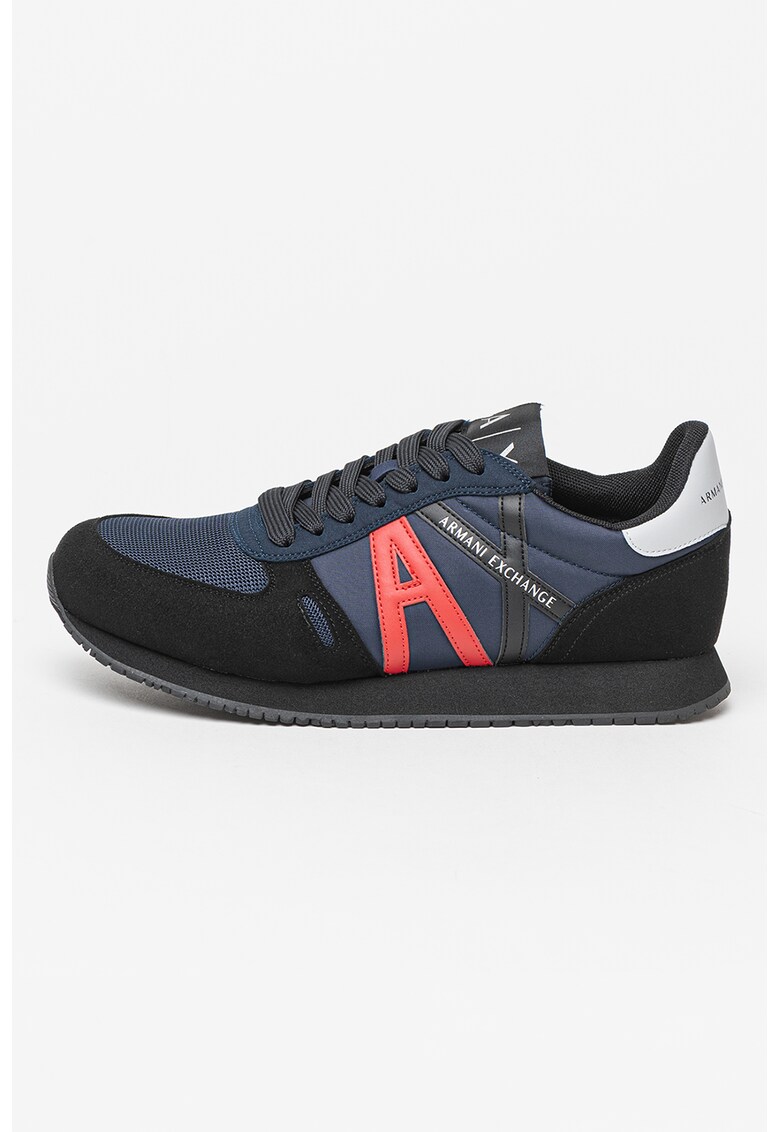 ARMANI EXCHANGE Спортни обувки с уголемено лого за Мъже ARMANI EXCHANGE Спортни обувки с уголемено лого за Мъже