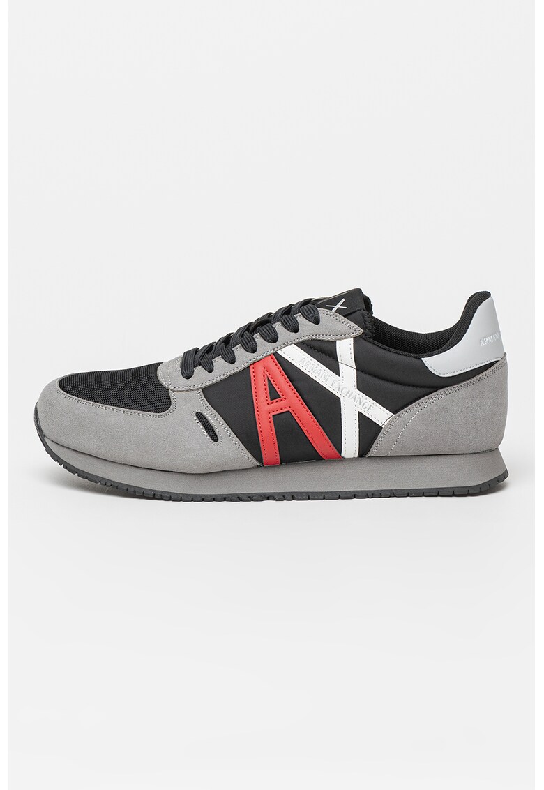 ARMANI EXCHANGE Спортни обувки с уголемено лого за Мъже ARMANI EXCHANGE Спортни обувки с уголемено лого за Мъже