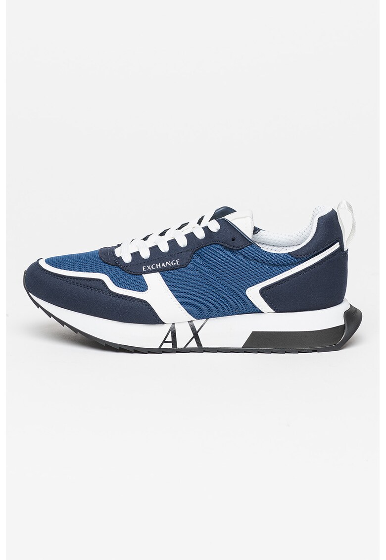 ARMANI EXCHANGE Спортни обувки с велур за Мъже ARMANI EXCHANGE Спортни обувки с велур за Мъже