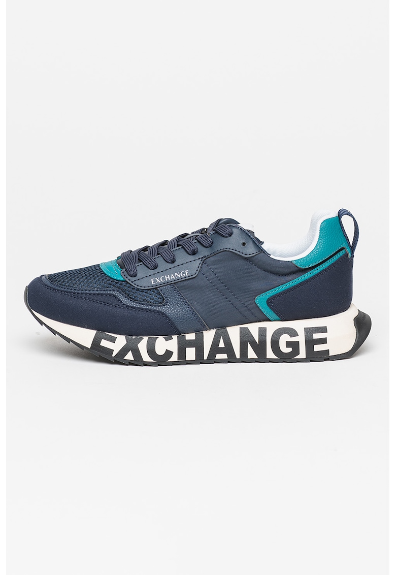 ARMANI EXCHANGE Спортни обувки с цветен блок за Мъже ARMANI EXCHANGE Спортни обувки с цветен блок за Мъже