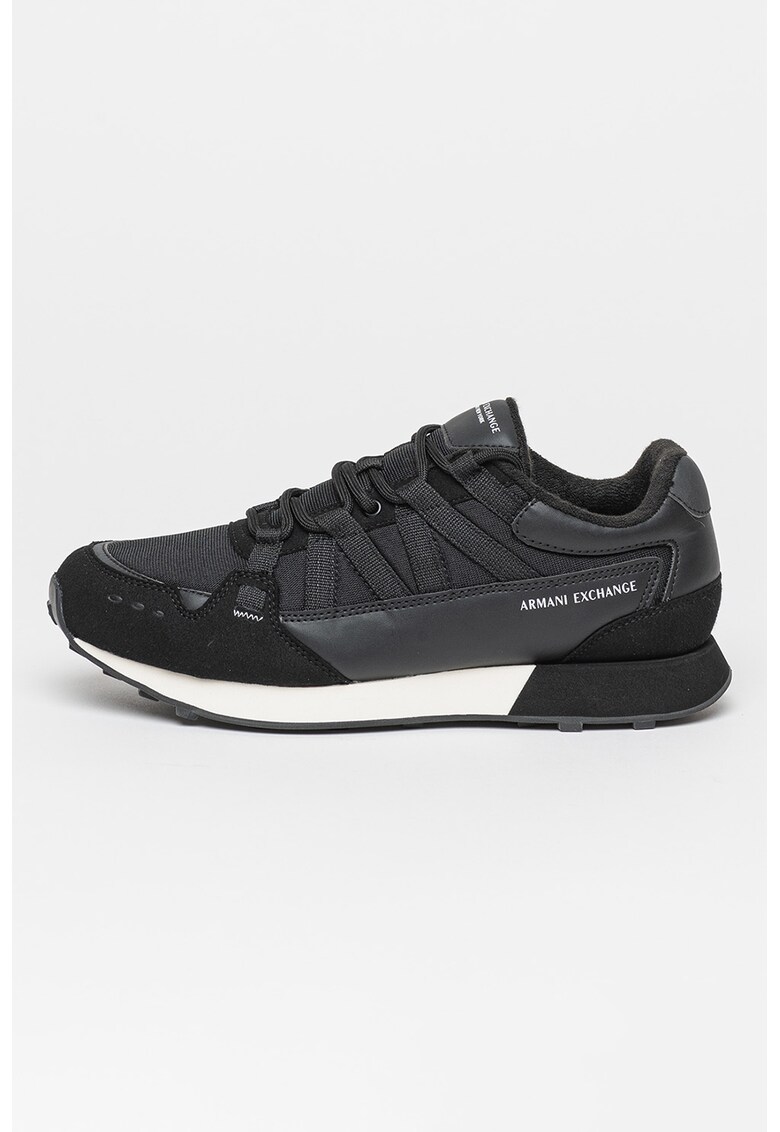 ARMANI EXCHANGE Спортни обувки с еко кожа и текстил за Мъже ARMANI EXCHANGE Спортни обувки с еко кожа и текстил за Мъже