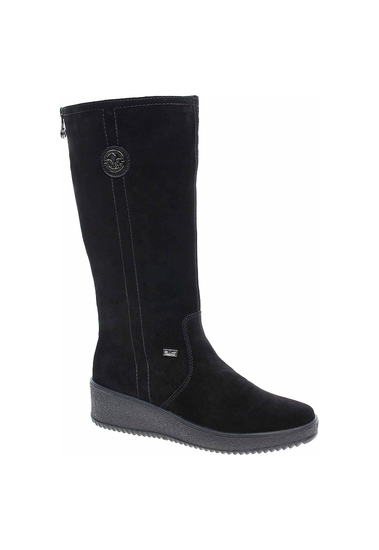 Cizme dama - Piele - Negru -