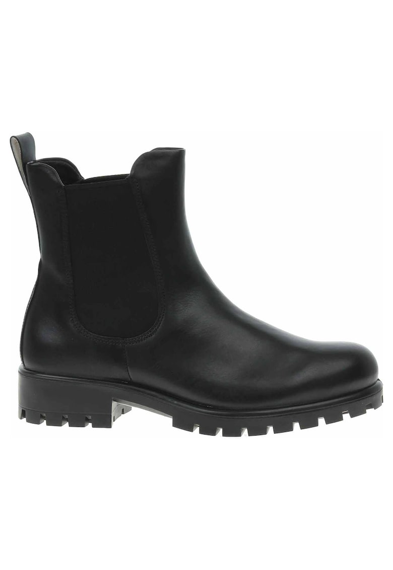 Botine dama - Piele - Negru1