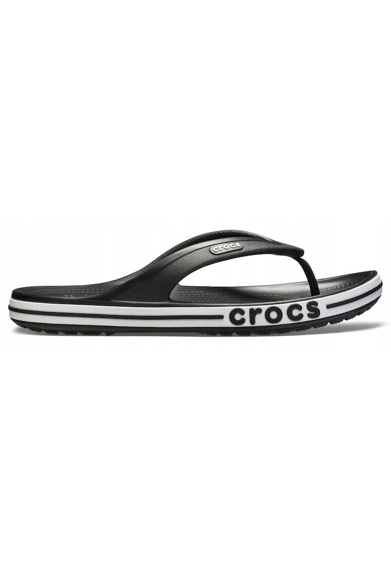 Slapi barbati Crocband Flip - Spuma - Negru
