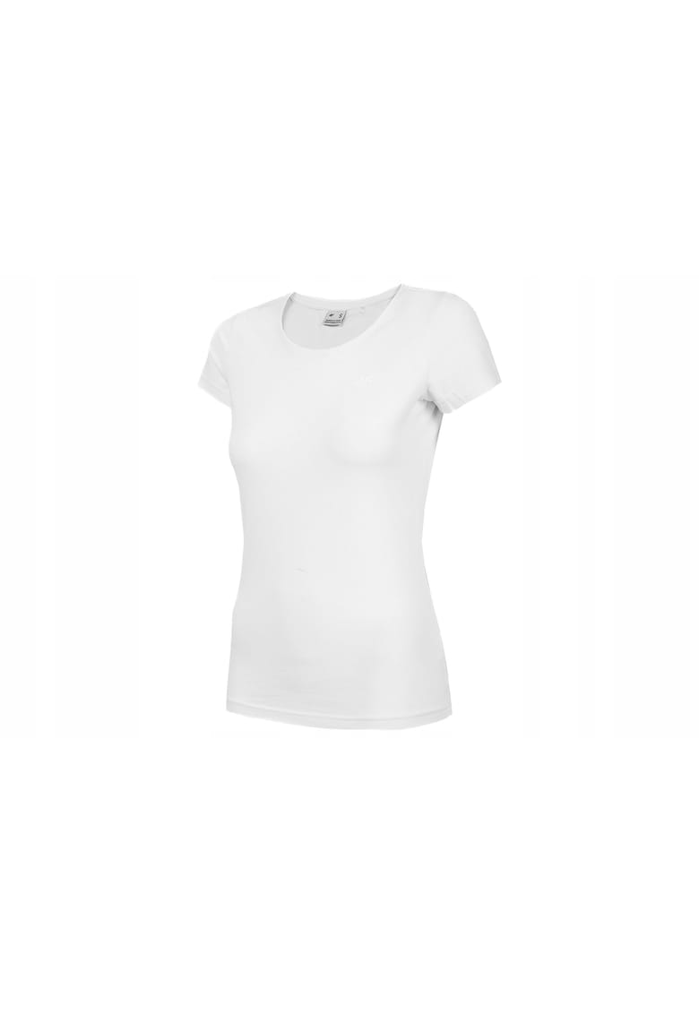 Tricou dama - Bumbac - Alb - Marimea