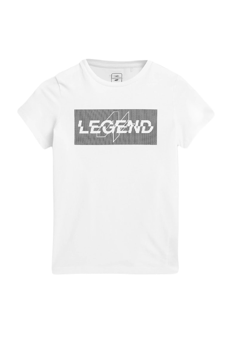 Tricou baieti Legend - Bumbac - Alb - Alb