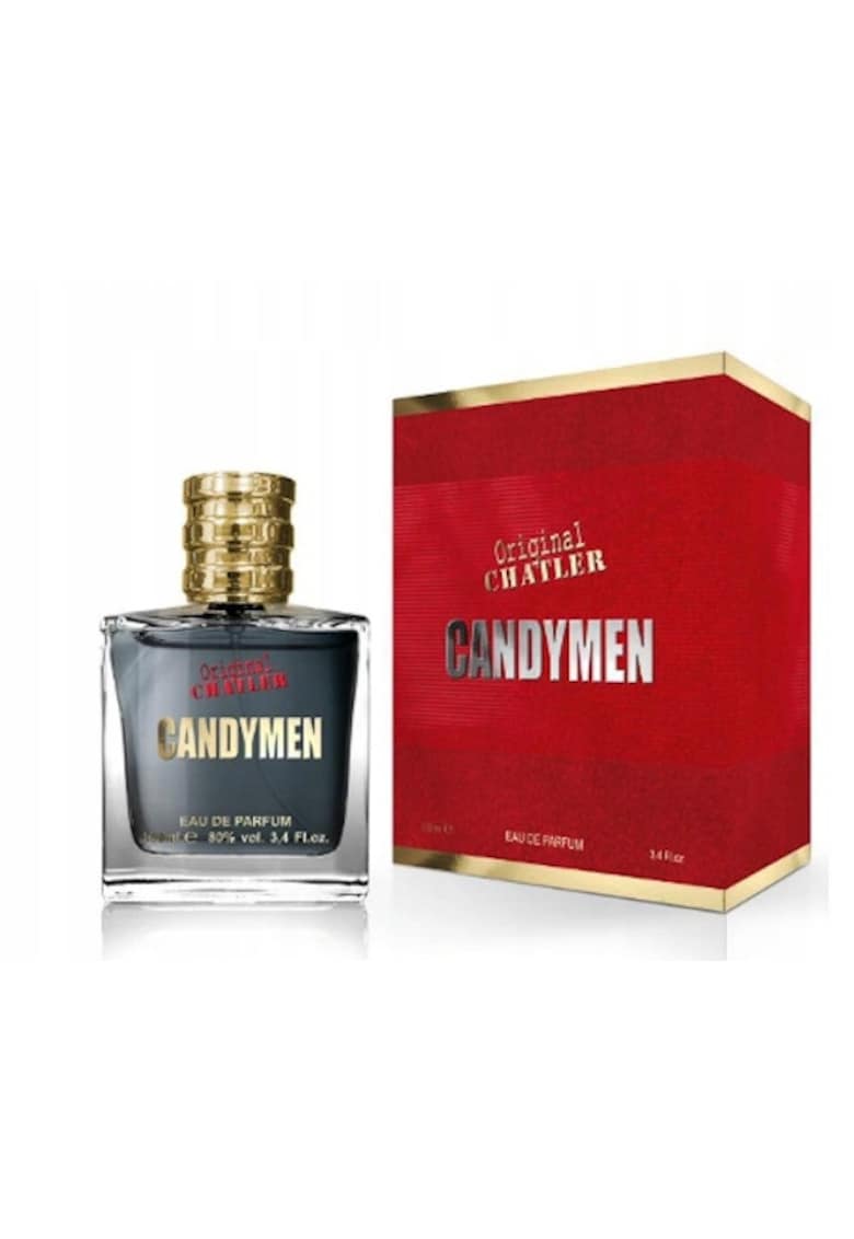 Apa de parfum - CandyMen - Barbati - 100ml - Rosu/Gri