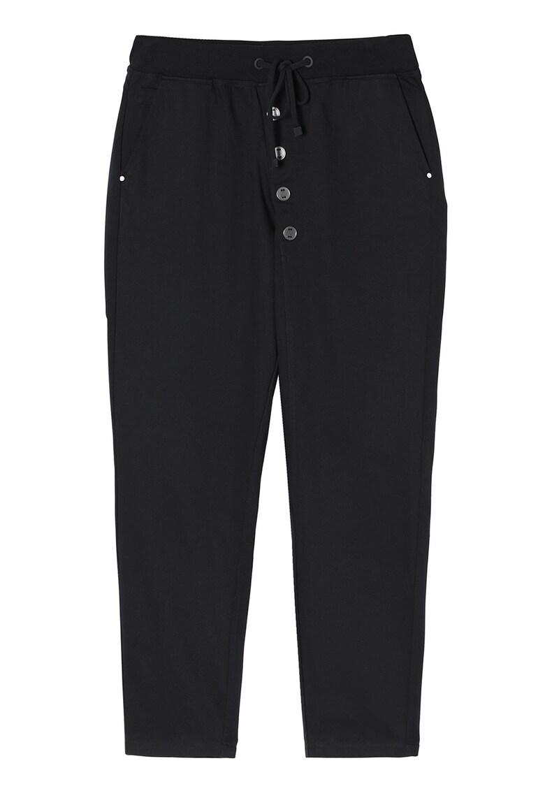 Pantaloni jogger cu nasturi decorativi Naziri