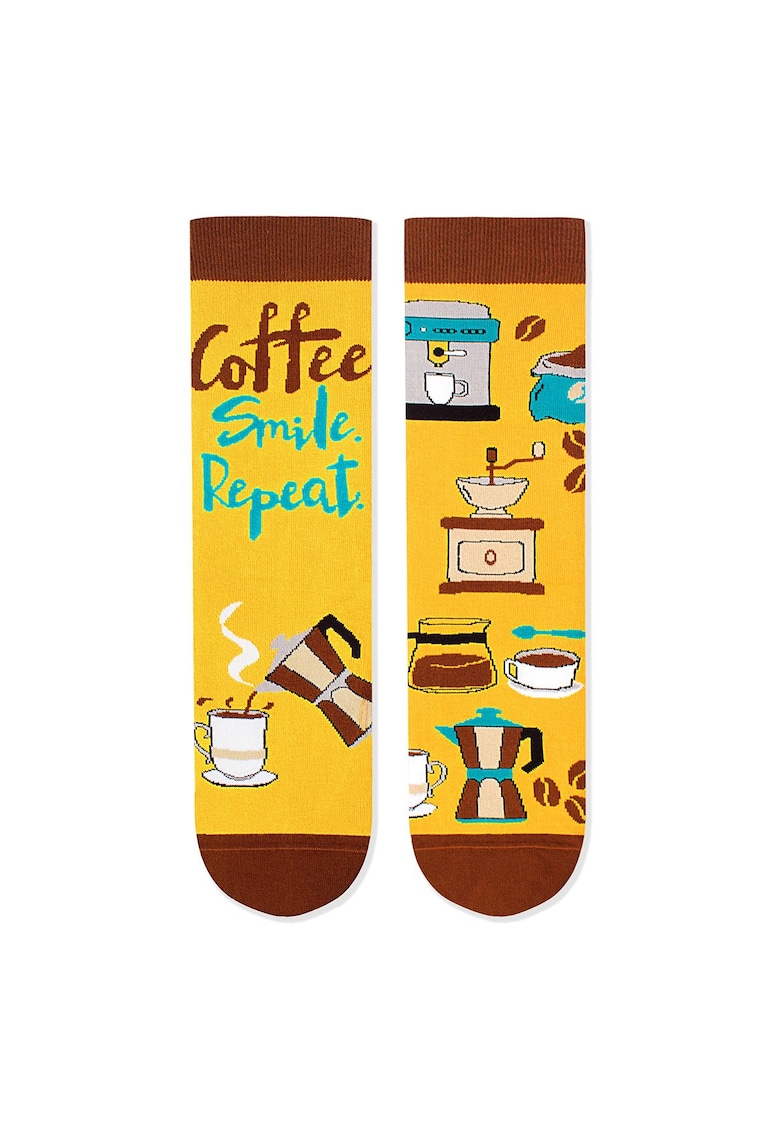 Sosete bumbac - Coffee