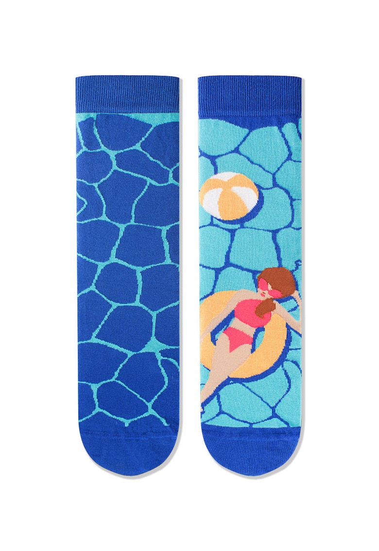 Sosete bumbac organic - Pool Party