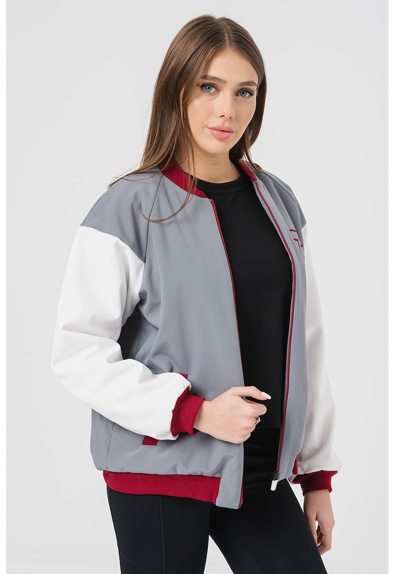 Jacheta bomber cu maneci raglan