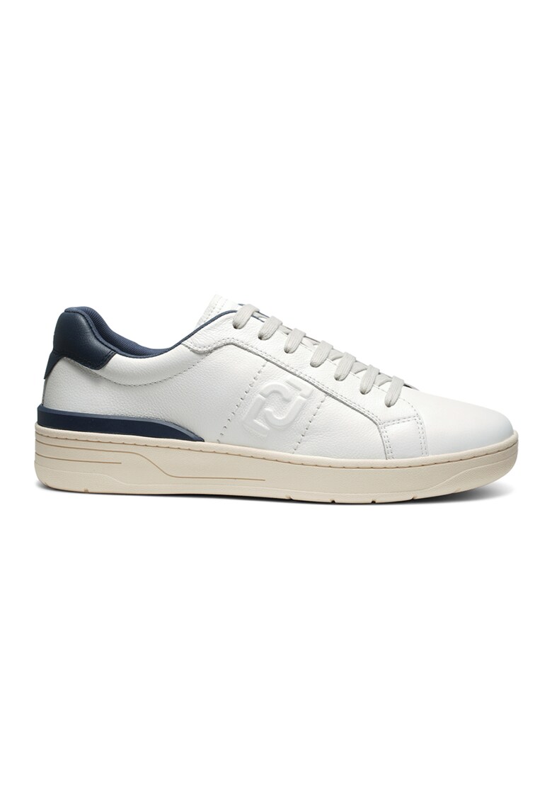 Pantofi sport din piele ecologica si piele cu model colorblock Walker 02