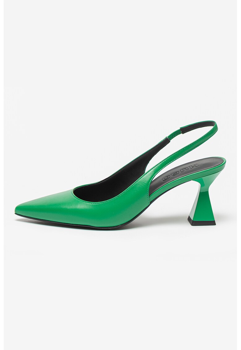 Pantofi slingback din piele Rebecca