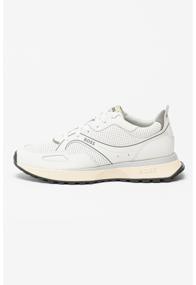Pantofi sport din piele cu detalii perforate Jonah
