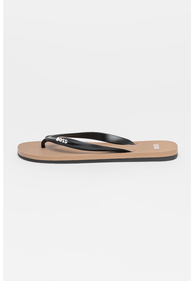 Papuci flip-flop cu logo Tracy